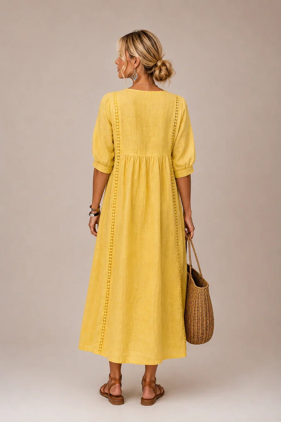 Vestido Marfil